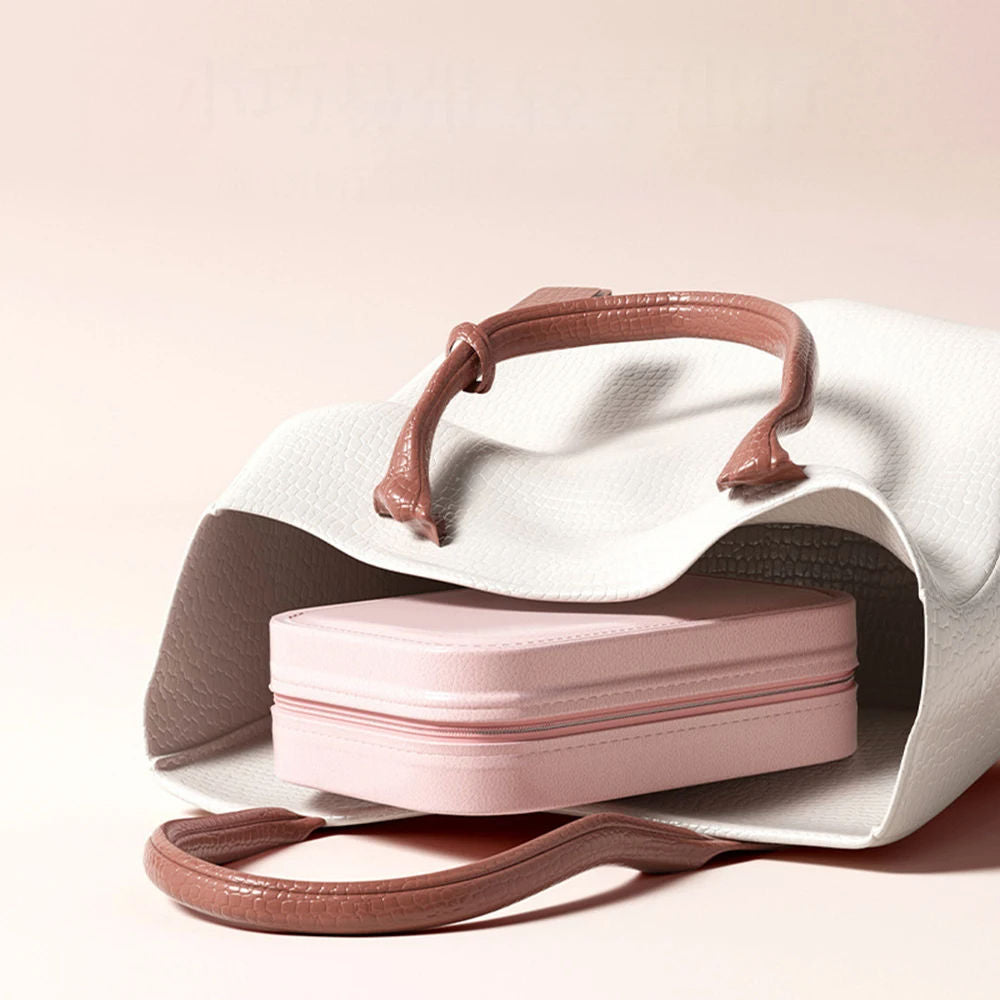 Mini Makeup Box With LED Mirror